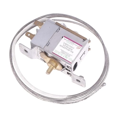 QTAZMJPB Kühlschrank-Temperaturregler Teile WPF34E 1806104 2-poliger Sensor Sonde Thermostat für Kühlschrank QTAZMJPB Kühlschrank-Temperaturregler Teile WPF34E 1806104 2-poliger Sensor Sonde Thermostat für Kühlschrank von QTAZMJPB