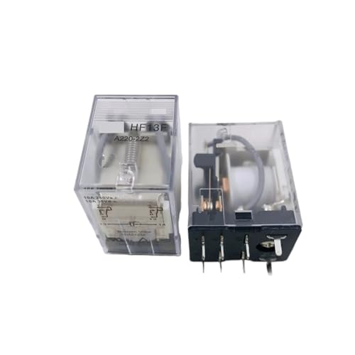 JQX-13F-A240-2Z2 Relais HF13F-A220-2Z2 zwei Sätze von Umwandlung 8 Pin Schweißstift 10A 3 Stücke(HF13F-A220-2Z2 220V) von QTGLZJDB