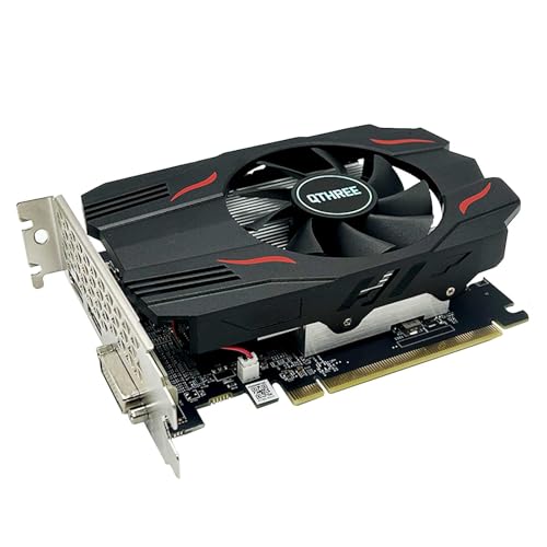 QTHREE Radeon RX 560 Grafikkarte, 4GB GDDR5 128-bit, HDMI, DisplayPort, DVI, Grafikkarten für PC, GPU, Videokarte, PCI Express x8, DirectX 12 QTHREE Radeon RX 560 Grafikkarte, 4GB GDDR5 128-bit, HDMI, DisplayPort, DVI, Grafikkarten für PC, GPU, Videokarte, PCI Express x8, DirectX 12 von QTHREE