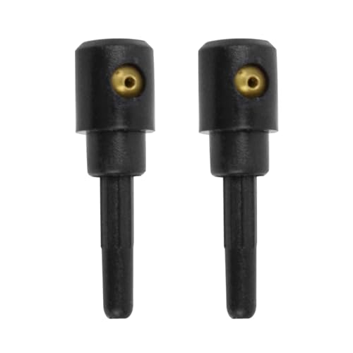 Kompatibel Mit VW Für Golf 4 MK4 IV 1J1 1997-2006 Für Polo MK4 9N 2002-2005 Heckscheibenwischerarm Kipphebelmutter Abdeckkappe Unterlegscheibe Düse(2pcs Nozzles) von QTSAVXDD
