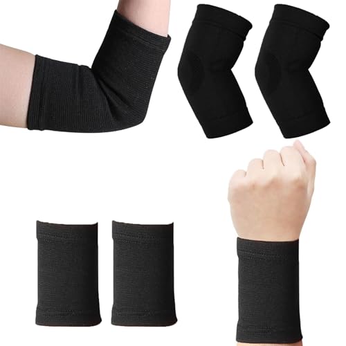 QTTRPCU 1 Paar Ellbogen Bandage, 1 Paar Handgelenk bandage, für Sportschutz Armstütz von QTTRPCU