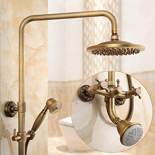 Dusch -Set -Duschsystem mit heißem und kaltem Wasser Duschkombination Multifunktion von QTYQWC