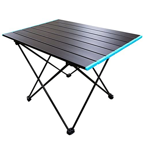 QTYQWC Camptisch Camping Klapptisch tragbar Faltbarer Tisch Outdoor Camping Ultraleichtes Aluminium Tisch BBQ Picknick Wanderschreibtisch Fischerei von QTYQWC