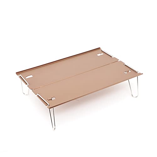 QTYQWC Tragbarer Leichter Aluminiumlegierungspicknick -Klapptisch mit Tragetasche ideal für Camping -Grill- und Outdoor -Aktivitäten QTYQWC Tragbarer Leichter Aluminiumlegierungspicknick -Klapptisch mit Tragetasche ideal für Camping -Grill- und Outdoor -Aktivitäten von QTYQWC