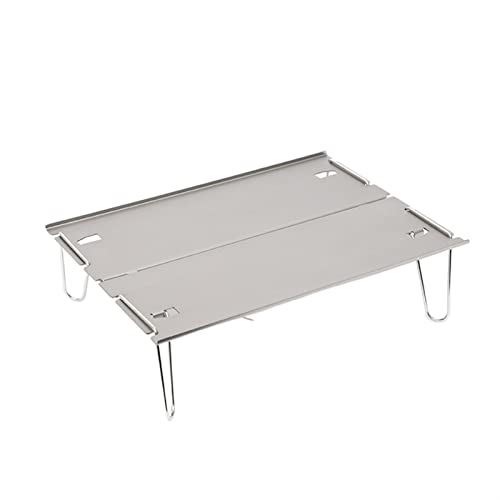 QTYQWC Tragbarer Leichter Aluminiumlegierungspicknick -Klapptisch mit Tragetasche ideal für Camping -Grill- und Outdoor -Aktivitäten QTYQWC Tragbarer Leichter Aluminiumlegierungspicknick -Klapptisch mit Tragetasche ideal für Camping -Grill- und Outdoor -Aktivitäten von QTYQWC