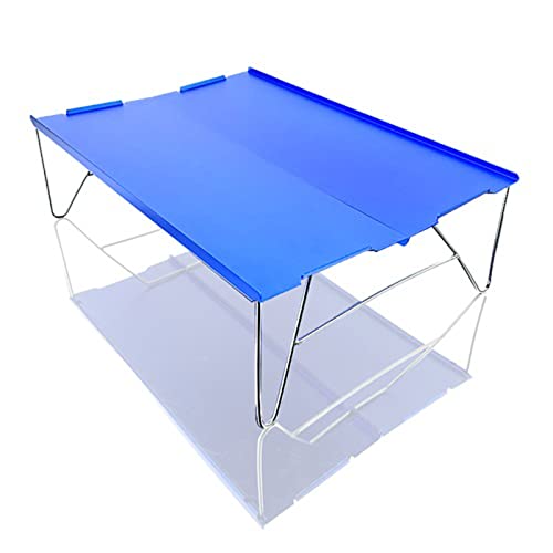 QTYQWC Ultraleicher tragbarer Aluminium -Legierungspicknick -Klapptisch für Camping -Mini -Esstisch im Freien von QTYQWC