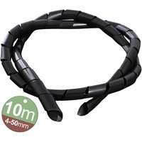 Quadrios - 2111C145 2111C145 Spiralschlauch 4 bis 50 mm Schwarz 1 Set von QUADRIOS