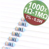 22P083 22P083 Metallschicht-Widerstand Sortiment axial bedrahtet 0.5 w 1 % 1 Set - Quadrios 22P083 22P083 Metallschicht-Widerstand Sortiment axial bedrahtet 0.5 w 1 % 1 Set - Quadrios von QUADRIOS