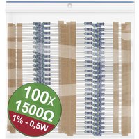 22P093 22P093 Metallschicht-Widerstand Sortiment 1.5 kΩ axial bedrahtet 0.5 w 1 % 1 Set - Quadrios von QUADRIOS