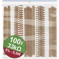 22P121 22P121 Kohleschicht-Widerstand Sortiment 33 kΩ axial bedrahtet 0.5 w 5 % 1 Set - Quadrios 22P121 22P121 Kohleschicht-Widerstand Sortiment 33 kΩ axial bedrahtet 0.5 w 5 % 1 Set - Quadrios von QUADRIOS
