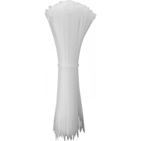 Quadrios - 24CA339 24CA339 Kabelbinder 200 mm 4.6 mm Weiß UV-stabilisiert 100 St. von QUADRIOS