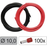 25CW132 Einzelader LiFY 10 mm² Rot, Schwarz 1 Set - Quadrios von QUADRIOS