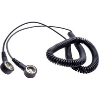 ESD-Erdungskabel 3.60 m Druckknopf 10 mm - Quadrios von QUADRIOS