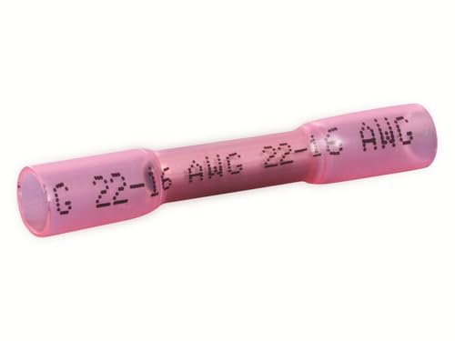 Quadrios 22C467 Stoßverbinder mit Schrumpfschlauch 0.5 mm² 1.5 mm² Vollisoliert Rot 1 Set Quadrios 22C467 Stoßverbinder mit Schrumpfschlauch 0.5 mm² 1.5 mm² Vollisoliert Rot 1 Set von QUADRIOS