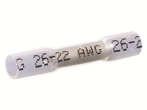 Quadrios 22C469 Stoßverbinder mit Schrumpfschlauch 0.3 mm² 0.5 mm² Vollisoliert Weiß 1 Set Quadrios 22C469 Stoßverbinder mit Schrumpfschlauch 0.3 mm² 0.5 mm² Vollisoliert Weiß 1 Set von QUADRIOS