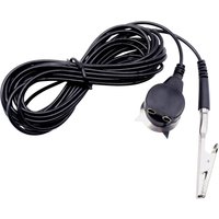 Quadrios ESD-Erdungskabel 3.60 m Klemme, Druckknopf 10 mm, Buchse, Krokodilklemme von QUADRIOS