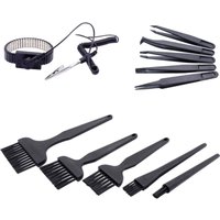 Quadrios ESD-Handgelenkband Schwarz Druckknopf 10 mm von QUADRIOS