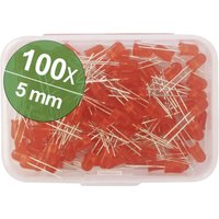 LED-Sortiment Rot 5 mm 20 mA 2.0 v - Quadrios von QUADRIOS