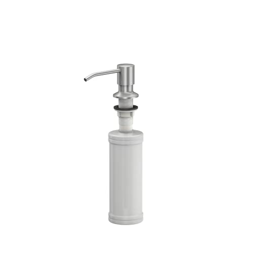 QUADRON Seifenspender Edelstahl 350ml Spülmittelspender, Metall Nachfüllbarer Soap Dispenser, Spender Geeignet für Küche, Handseife, Shampoo, Duschgel, Waschmittel, Bad von QUADRON imagine your kitchen