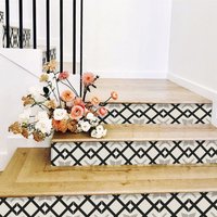 Aufkleber Für Treppenstufen - Abziehbare 6Er-Pack Dekostreifen Treppenstufen- Asterix von QUADROSTYLE