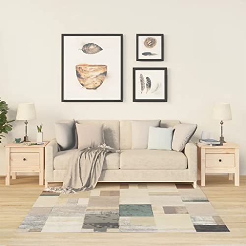 QUAHEAS Beistelltische 2er Set, Massivholz Kiefer, 40x40x39 cm, mit Schublade für Wohnzimmer, Schlafzimmer, vielseitiger Beistelltisch, Nachttisch, Couchtisch QUAHEAS Beistelltische 2er Set, Massivholz Kiefer, 40x40x39 cm, mit Schublade für Wohnzimmer, Schlafzimmer, vielseitiger Beistelltisch, Nachttisch, Couchtisch von QUAHEAS