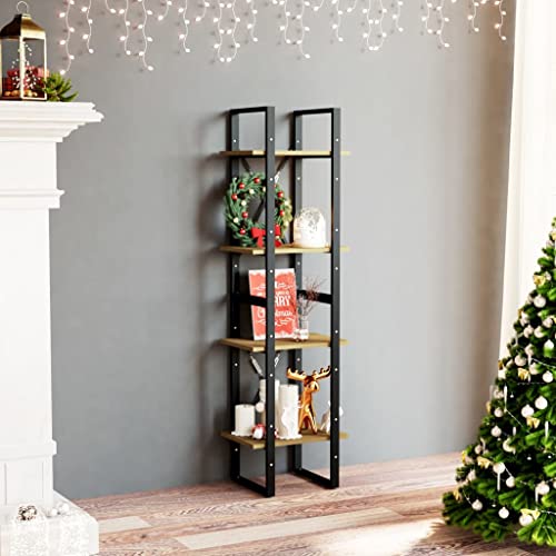 QUAHEAS Bücherregal aus massivem Kiefernholz, 4 Fächer, 40x30x140 cm, vielseitiges Storage Shelf für Bücher & Dekoration im Room, Organizer für Bookcase im Bedroom QUAHEAS Bücherregal aus massivem Kiefernholz, 4 Fächer, 40x30x140 cm, vielseitiges Storage Shelf für Bücher & Dekoration im Room, Organizer für Bookcase im Bedroom von QUAHEAS