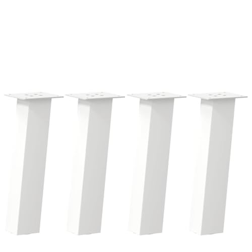 QUAHEAS Couchtischbeine 4 STK. Weiß 30 cm Stahl, robuste Tischbeine pulverbeschichtet für DIY Möbelprojekte, modernes Design mit Bodenschutz, Ersatzteile, Set QUAHEAS Couchtischbeine 4 STK. Weiß 30 cm Stahl, robuste Tischbeine pulverbeschichtet für DIY Möbelprojekte, modernes Design mit Bodenschutz, Ersatzteile, Set von QUAHEAS