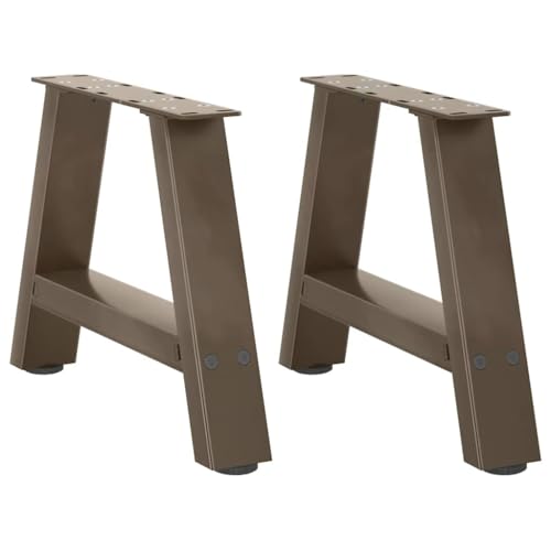 QUAHEAS Couchtischbeine A-Form 2er Set, 30x31 cm, pulverbeschichteter Stahl, modern, verstellbare Füße, Möbelbeine für DIY Tische QUAHEAS Couchtischbeine A-Form 2er Set, 30x31 cm, pulverbeschichteter Stahl, modern, verstellbare Füße, Möbelbeine für DIY Tische von QUAHEAS