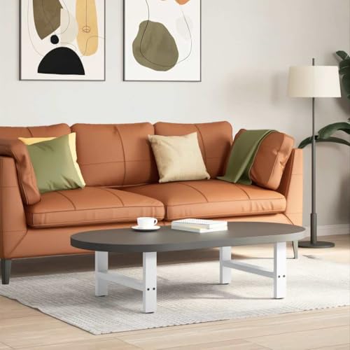 QUAHEAS Couchtischbeine Weiß 2 STK., 60x30 cm, Pulverbeschichteter Stahl, Robuste Tischbeine mit Verstellbaren Nivellierfüßen, Modernes Möbel Zubehör Set für DIY Projekte QUAHEAS Couchtischbeine Weiß 2 STK., 60x30 cm, Pulverbeschichteter Stahl, Robuste Tischbeine mit Verstellbaren Nivellierfüßen, Modernes Möbel Zubehör Set für DIY Projekte von QUAHEAS
