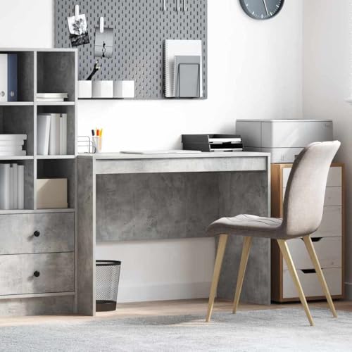 QUAHEAS Moderner Schreibtisch, Beton-Optik, Grau, MDF, 100 x 50 x 76 cm, Rechteckig, Home Office, Computer, Arbeitstisch QUAHEAS Moderner Schreibtisch, Beton-Optik, Grau, MDF, 100 x 50 x 76 cm, Rechteckig, Home Office, Computer, Arbeitstisch von QUAHEAS