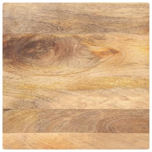 Tischplatte 40x40x2,5 cm Quadratisch Massivholz Mango, robuste Ersatz-Arbeitsplatte für Tische, vielseitig einsetzbar, rustikales Design Tischplatte 40x40x2,5 cm Quadratisch Massivholz Mango, robuste Ersatz-Arbeitsplatte für Tische, vielseitig einsetzbar, rustikales Design von QUAHEAS