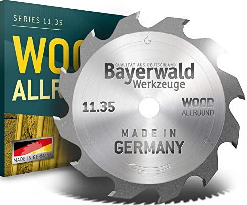 Bayerwald - HM Handkreissägeblatt für Holz - Ø 150 mm x 2,6 mm x 30 mm | Wechselzahn (12 Zähne/sehr grob) | ohne Nebenlöcher von QUALITÄT AUS DEUTSCHLAND Bayerwald Werkzeuge