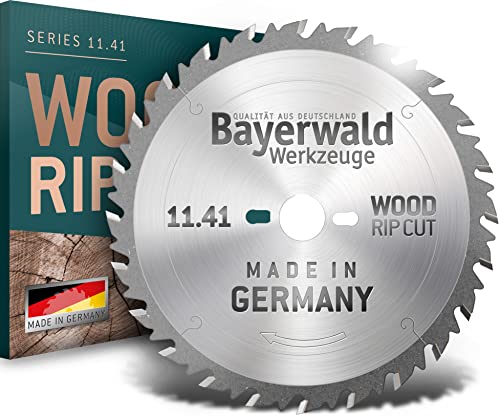 Bayerwald - HM Kreissägeblatt - 254 x 2.8/1.8 x 30 | FZ (18 Zähne) | Für Holz Längsschnitt (Weichholz, Hartholz, Exotenholz, Furniere) von QUALITÄT AUS DEUTSCHLAND Bayerwald Werkzeuge