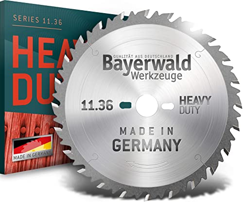 Bayerwald - HM Kreissägeblatt - Ø 185 mm x 1,8 mm x 20 mm | Wechselzahn (20 Zähne) | Nebenlöcher: 2/6/32 | für den Einwegeinsatz auf Baustellen von Bayerwald Werkzeuge