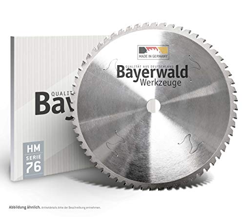 Bayerwald - HM Kreissägeblatt - Ø 300 mm x 1,8 mm x 30 mm | Trapezflachzahn (60 Zähne) | Dry Cutter Profistahl von QUALITÄT AUS DEUTSCHLAND Bayerwald Werkzeuge