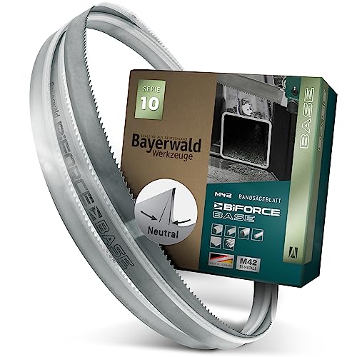Bayerwald Sägeband für Metall - Bandsägeblatt 2085 x 20 x 0.9 x 6 10 ZpZ - M42 Metallbandsägeblatt Stahl + NE-Metalle - passend für SWM BSG 210 H. BERG & SCHMID GBS 185 Manuell/Eco AutoCut uvm. Bayerwald Sägeband für Metall - Bandsägeblatt 2085 x 20 x 0.9 x 6 10 ZpZ - M42 Metallbandsägeblatt Stahl + NE-Metalle - passend für SWM BSG 210 H. BERG & SCHMID GBS 185 Manuell/Eco AutoCut uvm. von Bayerwald Werkzeuge