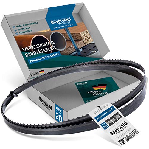 Bayerwald Werkzeugstahl Bandsägeblatt - 1712 x 13 x 0.36 x 14 / Holz, NE-Metalle, Kunststoff, dünne Bleche/Sägeband passend für Metabo BAS 260 SWIFT. Elektra Beckum BAS 250 G uvm. Bayerwald Werkzeugstahl Bandsägeblatt - 1712 x 13 x 0.36 x 14 / Holz, NE-Metalle, Kunststoff, dünne Bleche/Sägeband passend für Metabo BAS 260 SWIFT. Elektra Beckum BAS 250 G uvm. von Bayerwald Werkzeuge