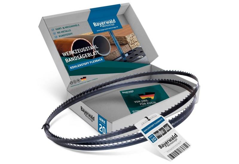QUALITÄT AUS DEUTSCHLAND Bayerwald Werkzeuge Bandsägeblatt Bayerwald Holz Bandsägeblatt 2240 x 10 x 0.65 x 6 von QUALITÄT AUS DEUTSCHLAND Bayerwald Werkzeuge