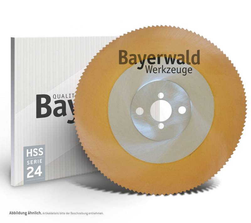 QUALITÄT AUS DEUTSCHLAND Bayerwald Werkzeuge Kreissägeblatt HSS PVD gold Kreissägeblatt - 315 x 3.0 x 40 Z200 von QUALITÄT AUS DEUTSCHLAND Bayerwald Werkzeuge