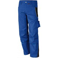 QUALITEX® Herren Arbeitshose „pro mg 245“ kornblau/schwarz Größe 48 von QUALITEX®