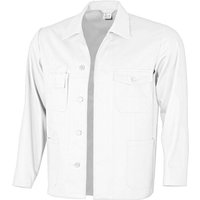 Qualitex Arbeitsjacke "basic", Größe: 66, Farbe: weiß Qualitex Arbeitsjacke "basic", Größe: 66, Farbe: weiß von QUALITEX