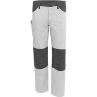 Qualitex Bundhose X-Serie, Größe: 102, Farbe: weiß/grau von QUALITEX