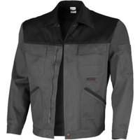 Qualitex - Bundjacke Image mg 300 Gr. 52 grau/schwarz - grau/schwarz von QUALITEX