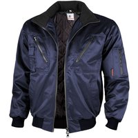 Qualitex Pilotenjacke mit festem Arm & Steppfutter, Größe: S, Farbe: marine von QUALITEX