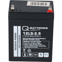 2x 12V 2,9Ah Bleigel f. Samitec Hebesysteme zum Selbsteinbau QB von QUALITY BATTERIES