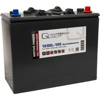 Ersatzakku für Gansow 51 bf 68 h Hospital Reinigungsmaschine 24V 2x 12V 105Ah von QUALITY BATTERIES