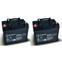 Quality Batteries - Ersatzakku für E-Scooter Rapid 2 24V 2 x 12V 36Ah Zyklentyp agm vrla von QUALITY BATTERIES