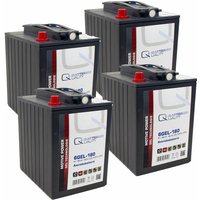 Ersatzakku für Gansow Reinigungsmaschinen Gel Batterie 24V 180Ah (4 Stück) von QUALITY BATTERIES