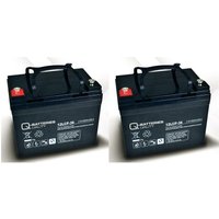 Quality Batteries - Ersatzakku für Ortopedia Compact 920 n 36 2 St. Q-Batteries 12LCP-36/12V-36Ah Zyklentyp agm vrla von QUALITY BATTERIES