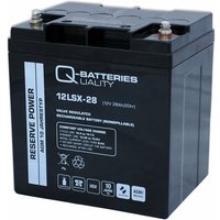Quality Batteries - Ersatzakku für Panasonic LC-P1228AP 12V 28Ah agm Batterie von QUALITY BATTERIES